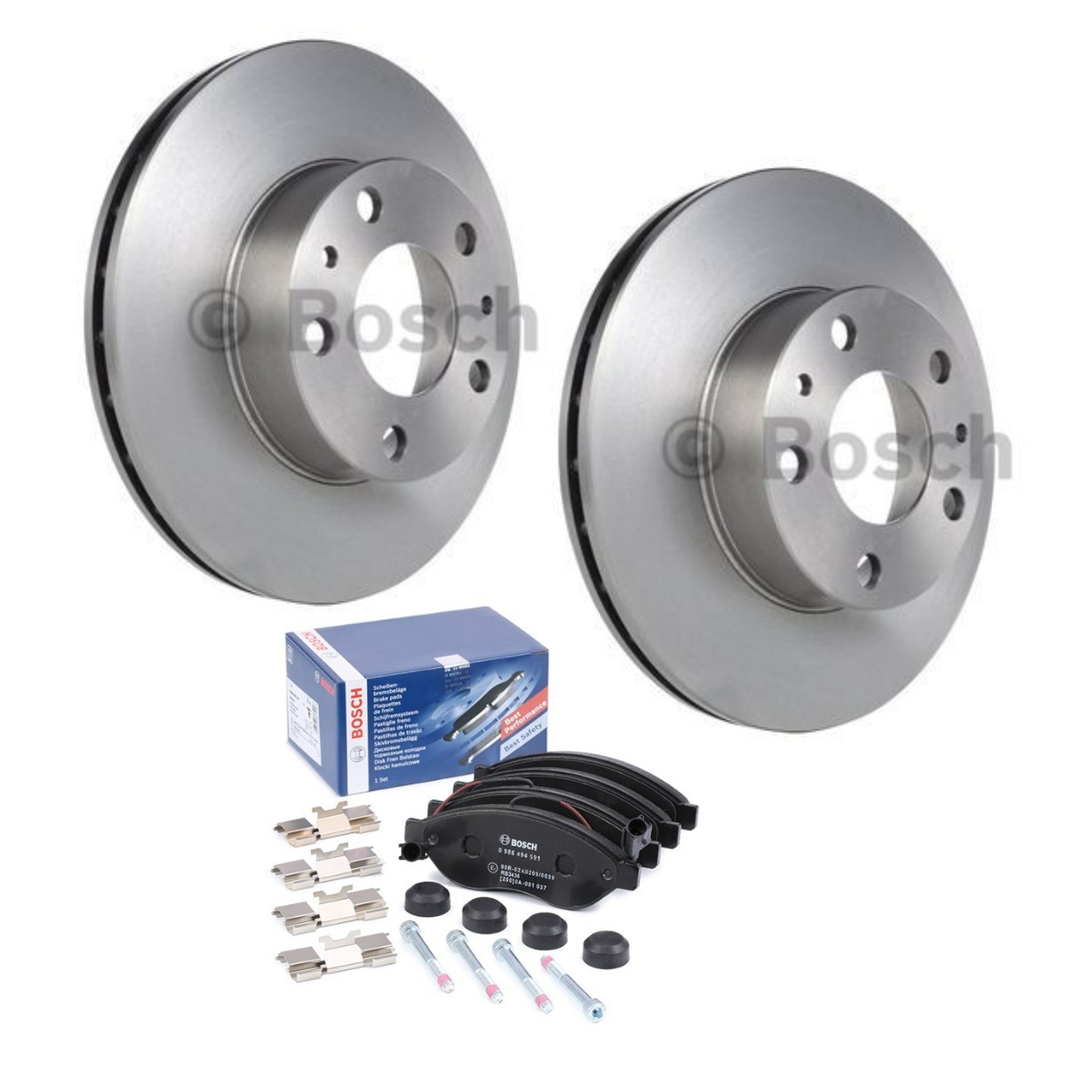 BOSCH BSH3405N0035: Bromssats, skivbroms Ø: 280mm, ventilerad, ventilerad invändigt