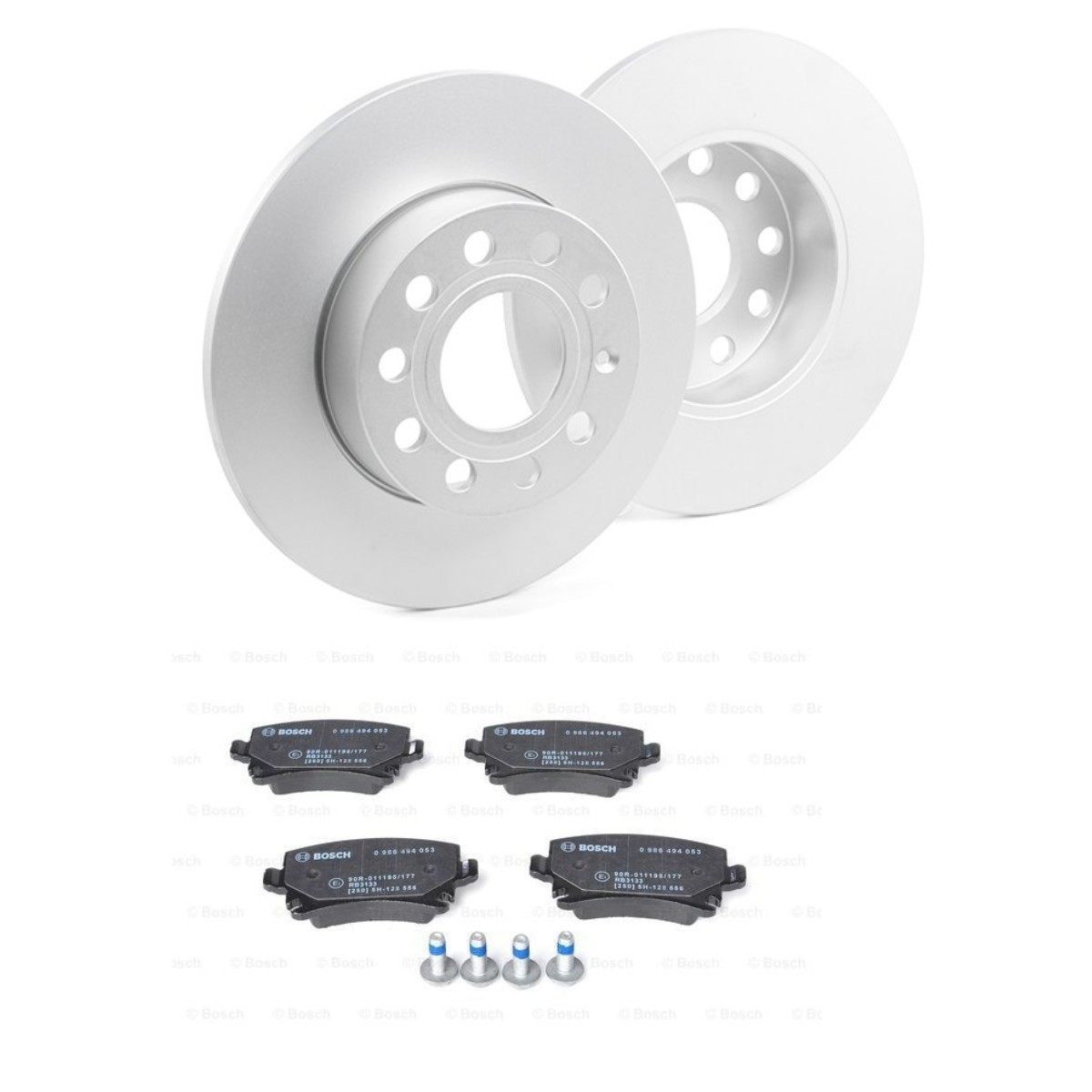 BOSCH BSH3405N0066: Stabdžių rinkinys, diskiniai stabdžiai Ø: 256mm, visiškai