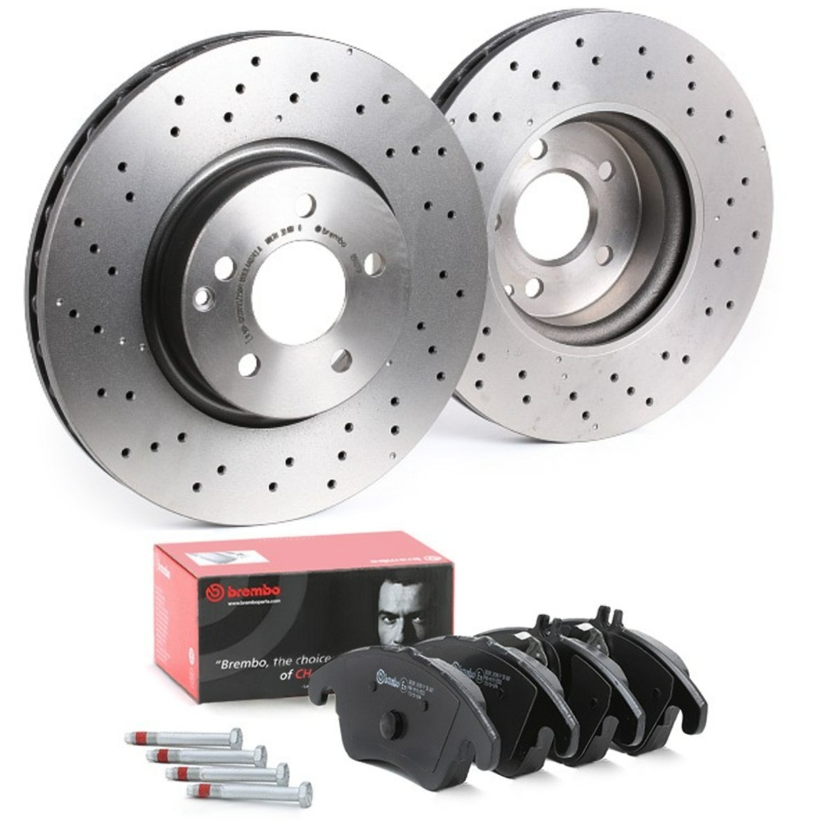 BREMBO BRB3405N0228: Pidurikomplekt, ketaspidur Ø: 322mm, augustatud/sise COATED DISC LINE
