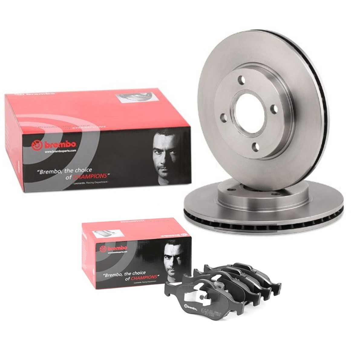 BREMBO BRB3405N0241: Pidurikomplekt, ketaspidur Ø: 258mm, sisemine õhutus