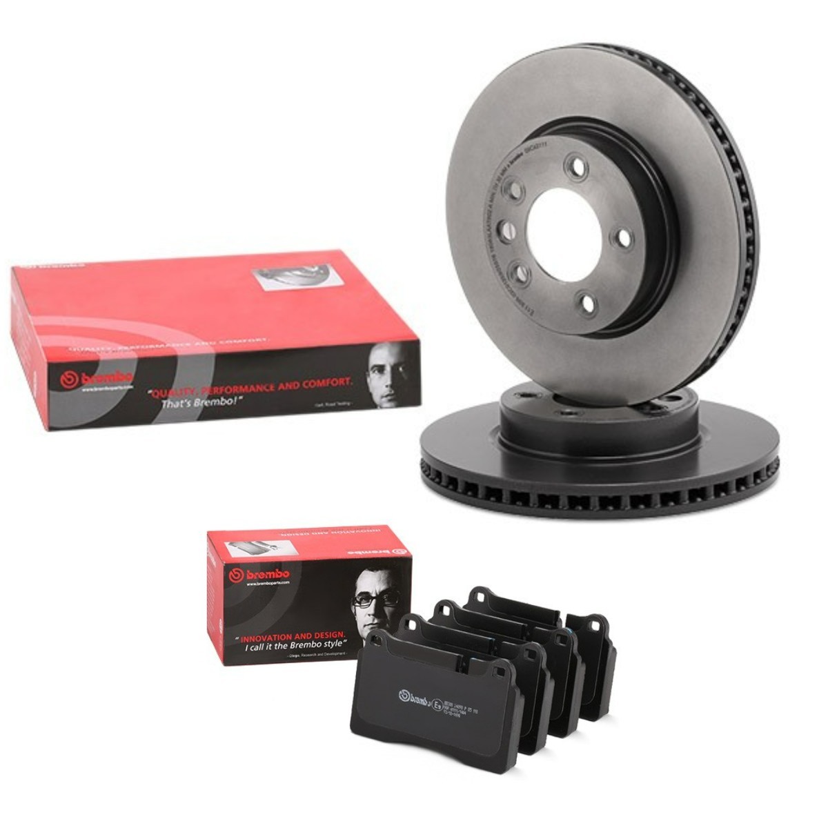 BREMBO BRB3405N0257: Pidurikomplekt, ketaspidur Ø: 330mm, sisemine õhutus COATED DISC LINE