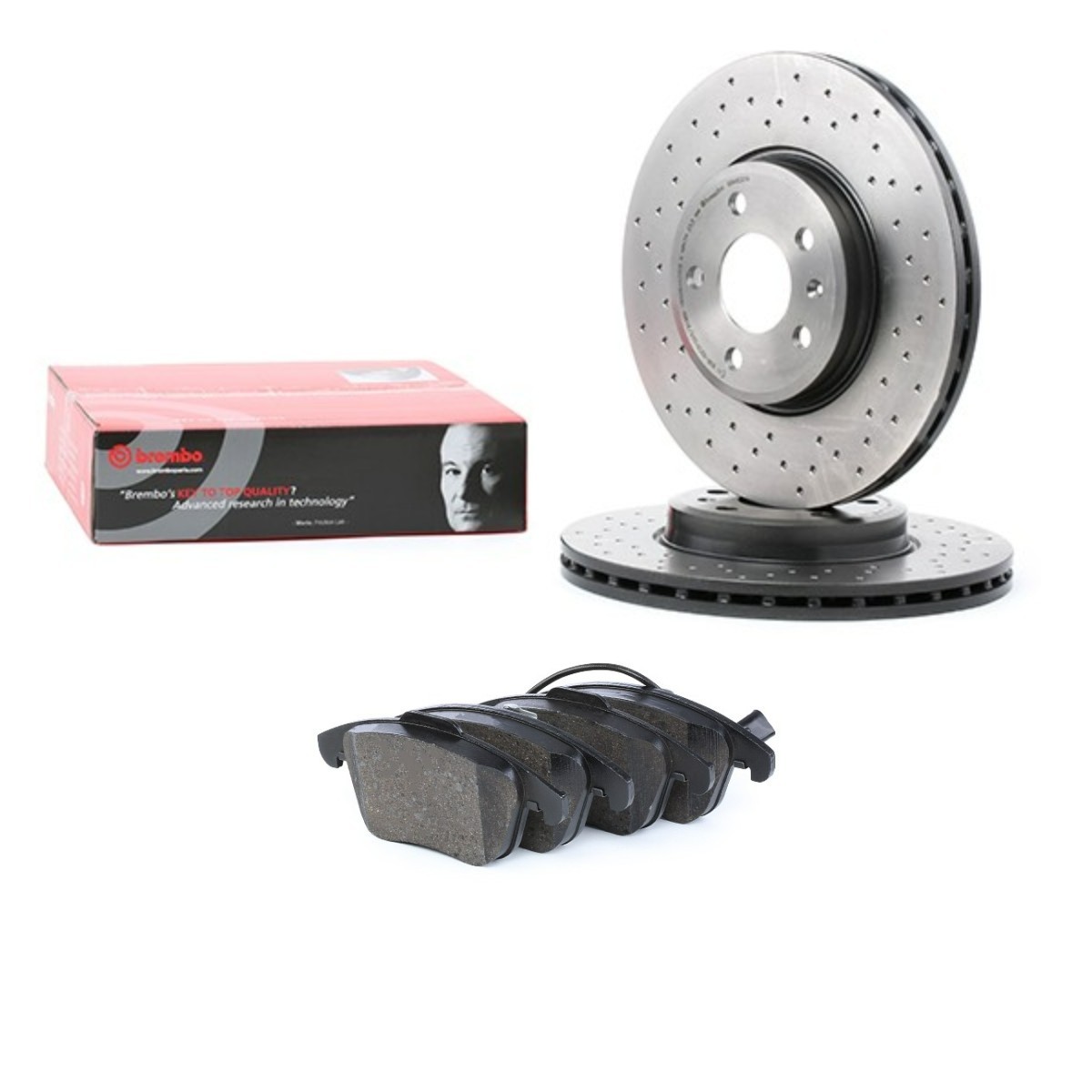 BREMBO BRB3405N0328: Pidurikomplekt, ketaspidur Ø: 314mm, augustatud/sise XTRA LINE