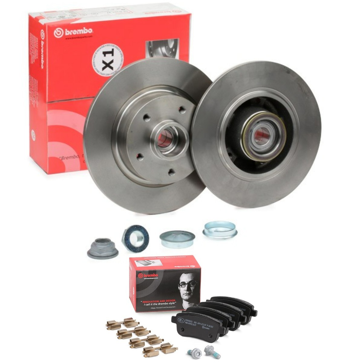 BREMBO BRB3405N0388: Pidurikomplekt, ketaspidur Ø: 260mm, täis