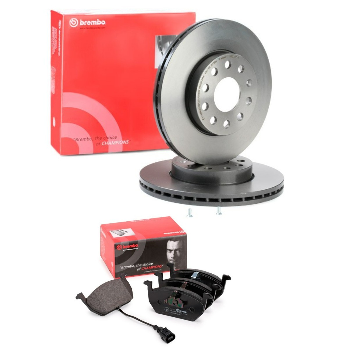 BREMBO BRB3405N0398: Pidurikomplekt, ketaspidur Ø: 276mm, sisemine õhutus COATED DISC LINE