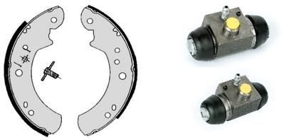 BREMBO H 24 022: Juego de zapatas de frenos STANDARD KIT