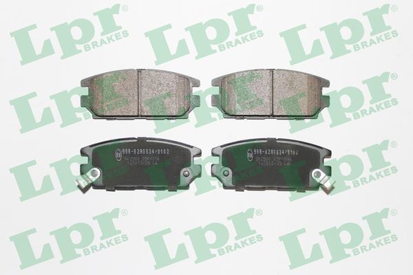 LPR 05P1016: Bremseklodser