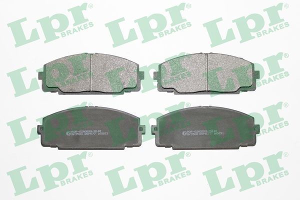 LPR 05P513: Plaquettes de frein