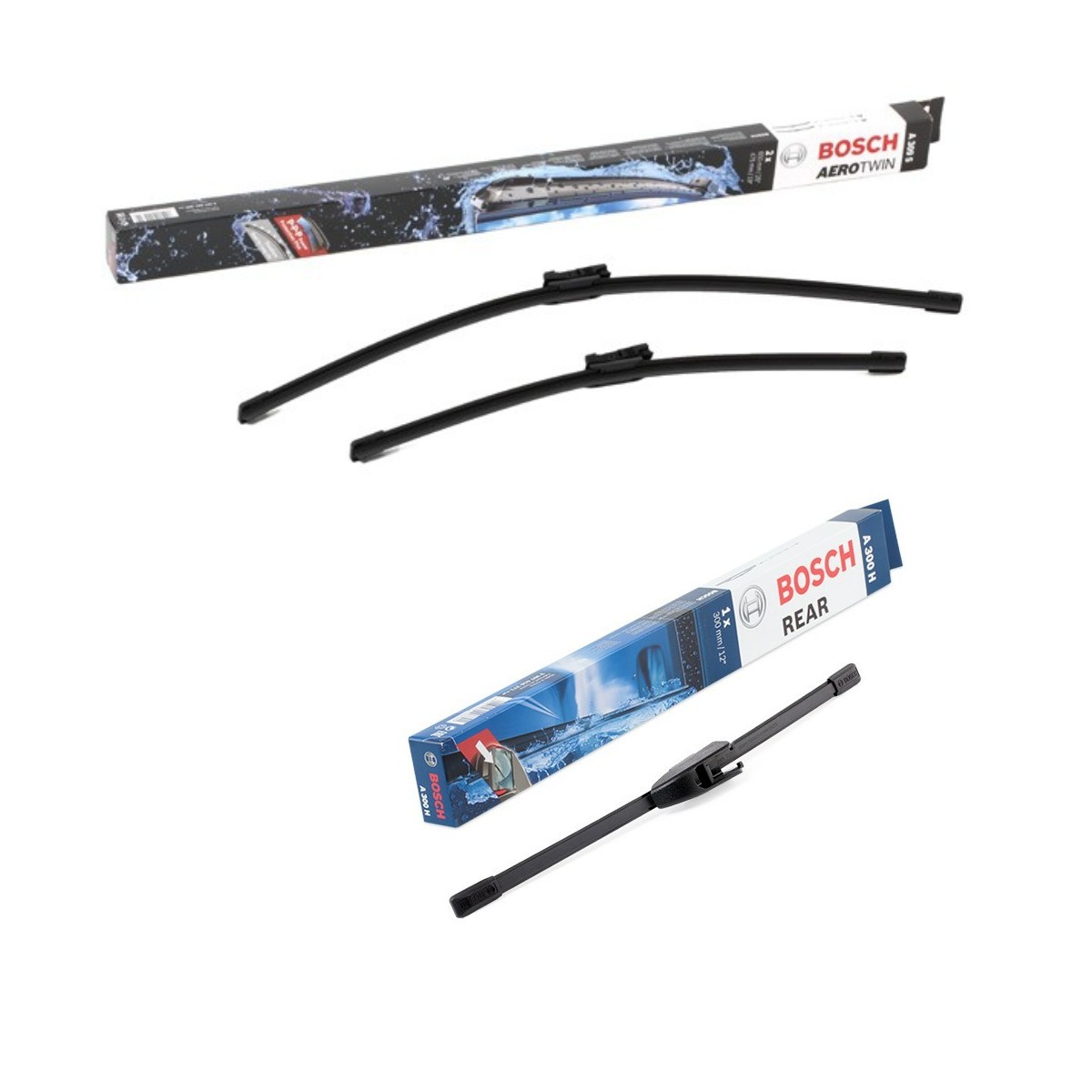 BOSCH BSH298N0028: Stikla tīrītāja slotiņa 650, 300mm Aerotwin