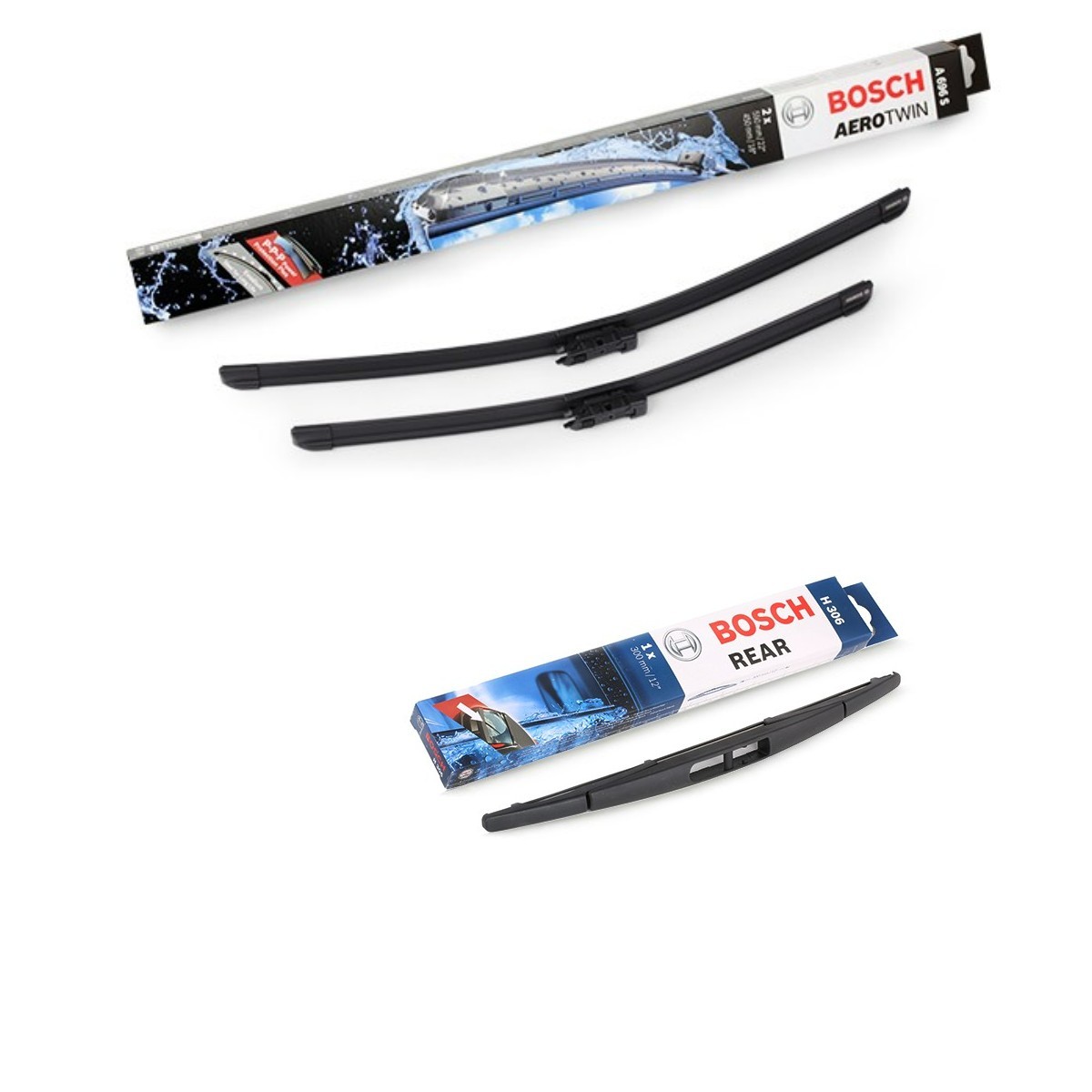 BOSCH BSH298N0051: Ablaktörlő lapát 550, 300mm