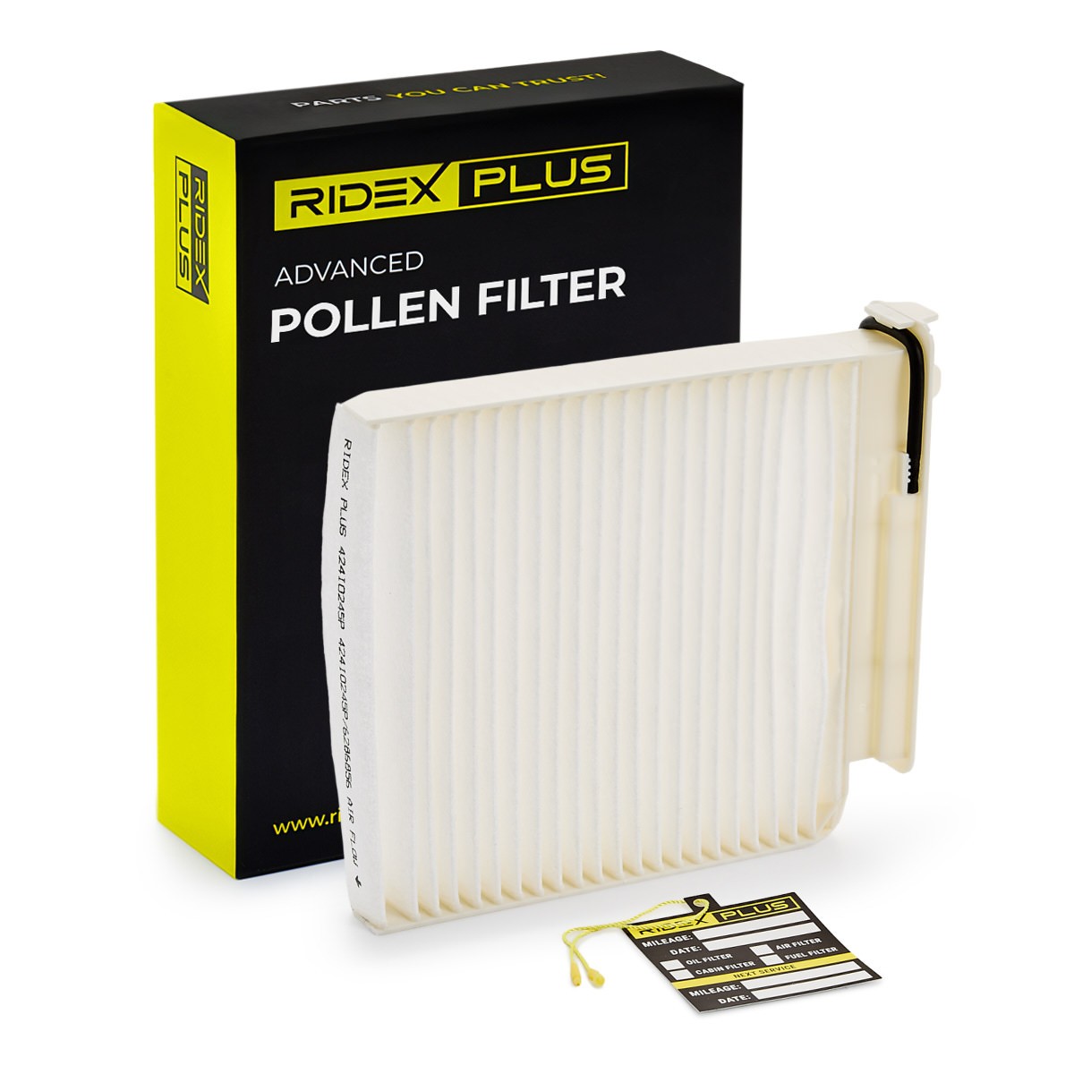 RIDEX PLUS 424I0245P: Filtrs, Salona telpas gaiss Daļiņu filtrs