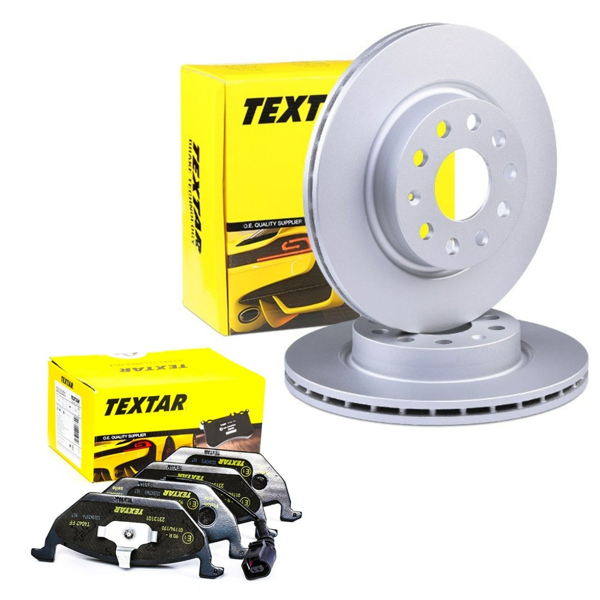 TEXTAR TXR3405N0004: Pidurikomplekt, ketaspidur Ø: 280mm, sisemine õhutus PRO+
