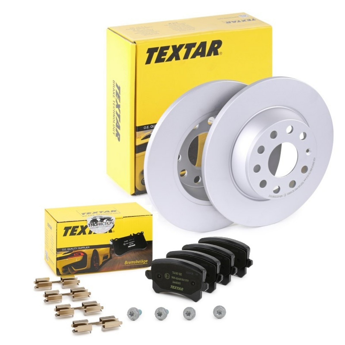 TEXTAR TXR3405N0035: Set frana, frana disc Ř: 282mm, plin PRO