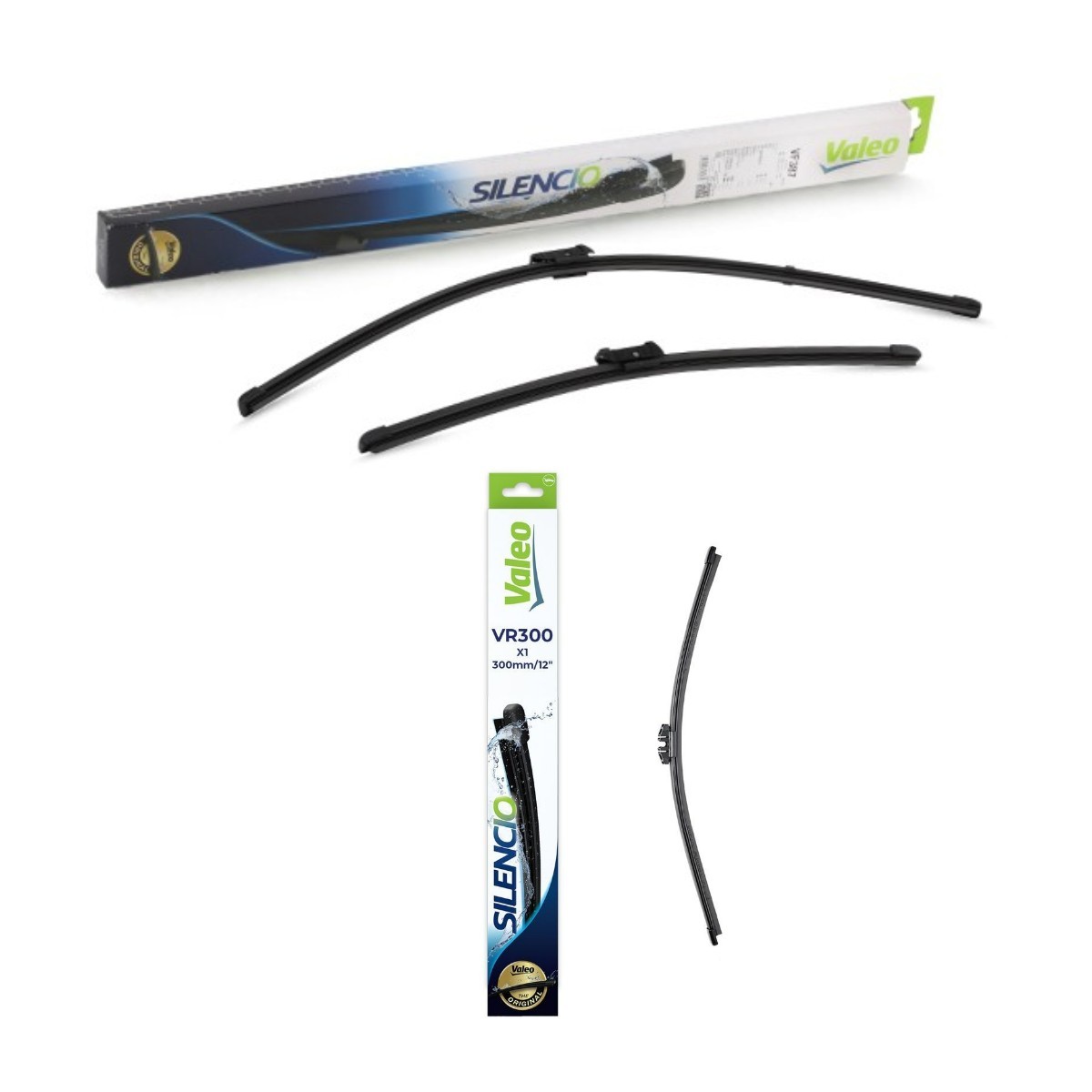 VALEO VAL298N0001: Ablaktörlő lapát 650mm SILENCIO X.TRM