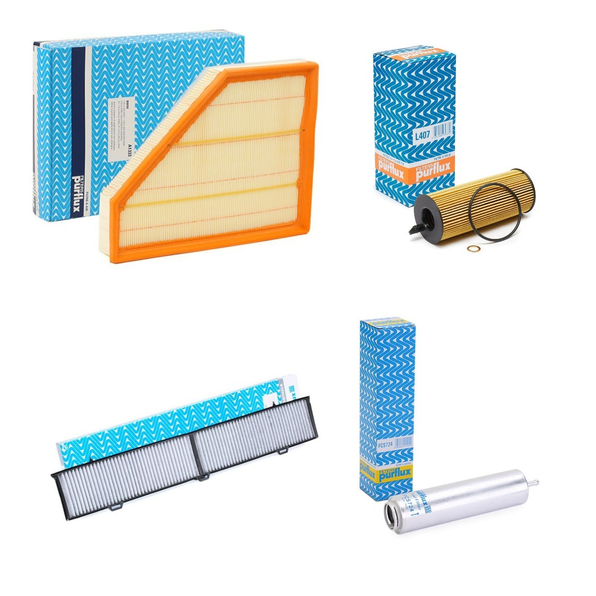 PURFLUX PFX4055N0016: Filter-komplekt