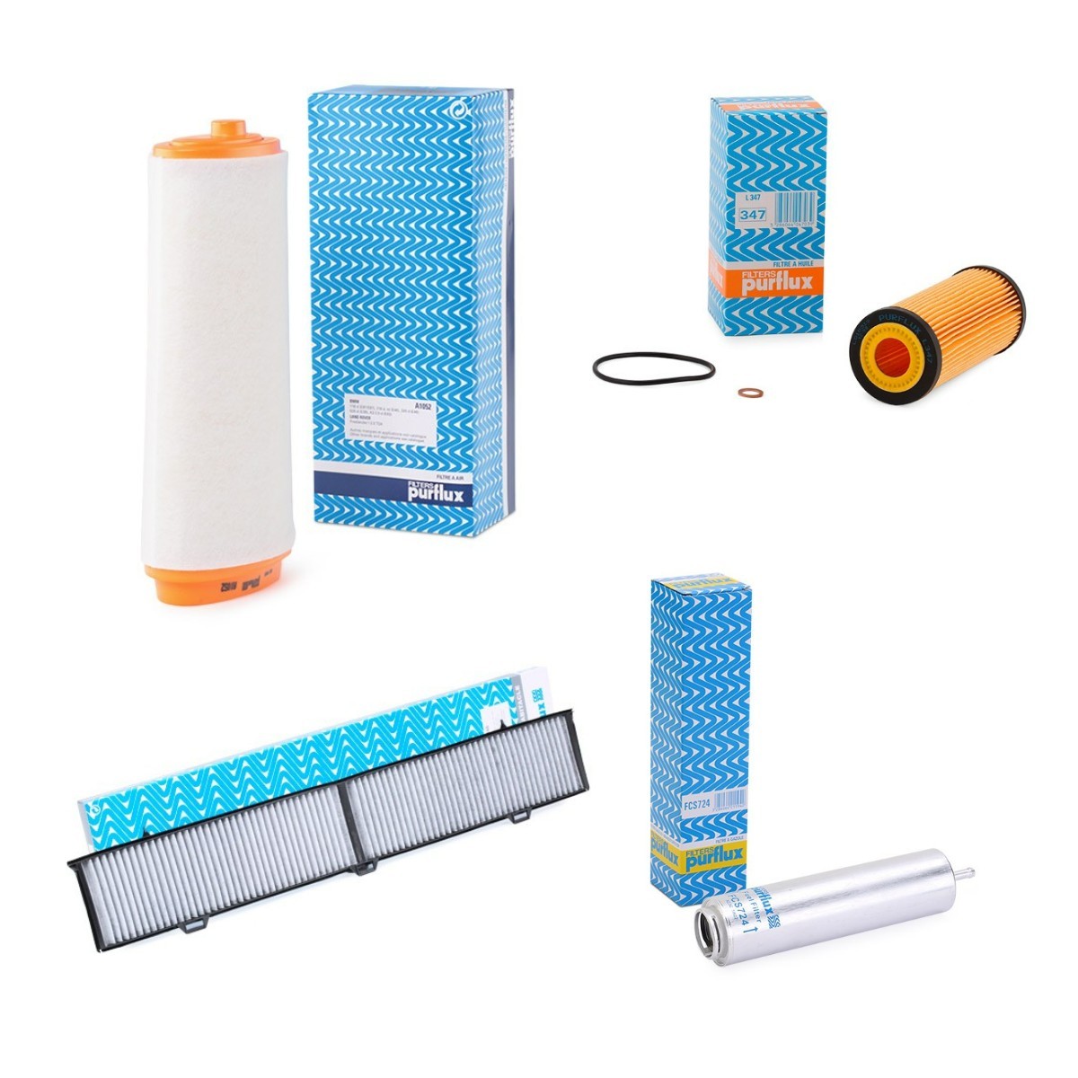 PURFLUX PFX4055N0038: Filter-komplekt