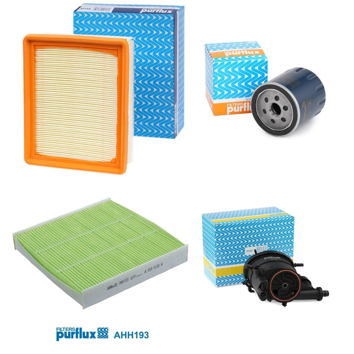 PURFLUX PFX4055N0043: Filter-komplekt