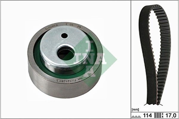 INA 530 0258 10: Kit cinghia di distribuzione N° denti 1: 114