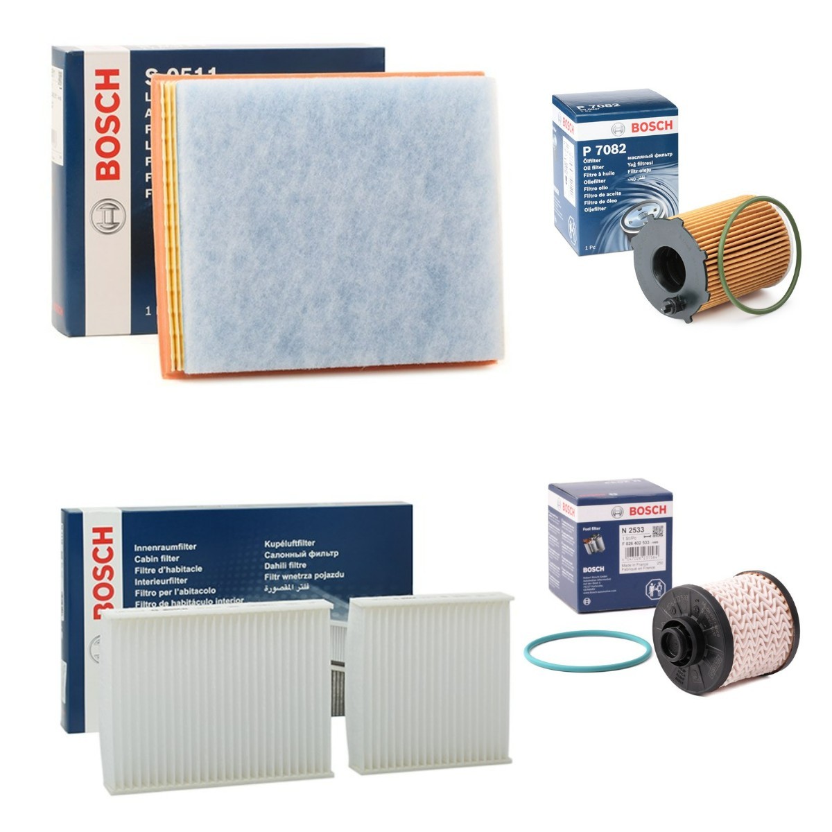 BOSCH BSH4055N0007 Filterset