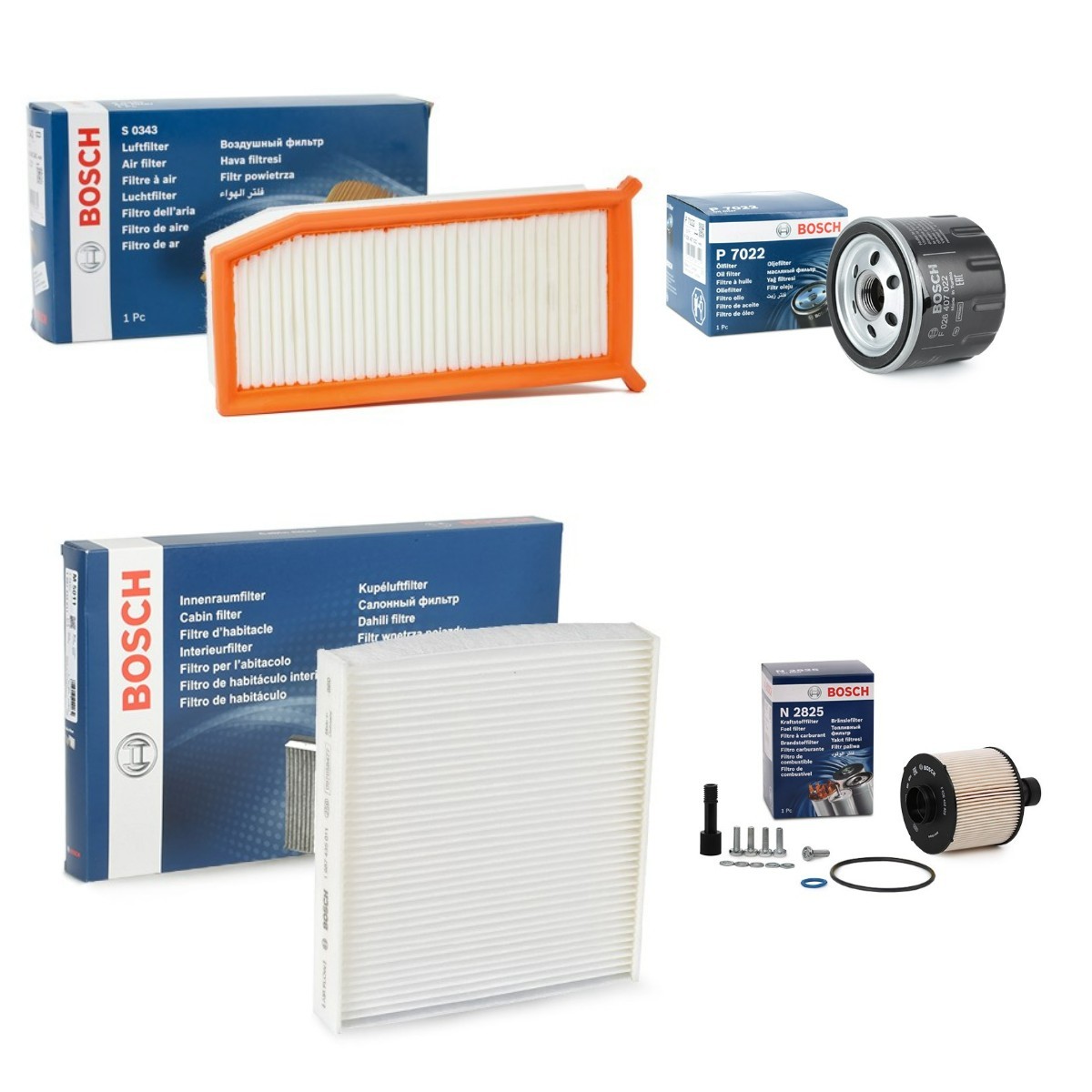 BOSCH BSH4055N0019: Filtrs-Komplekts