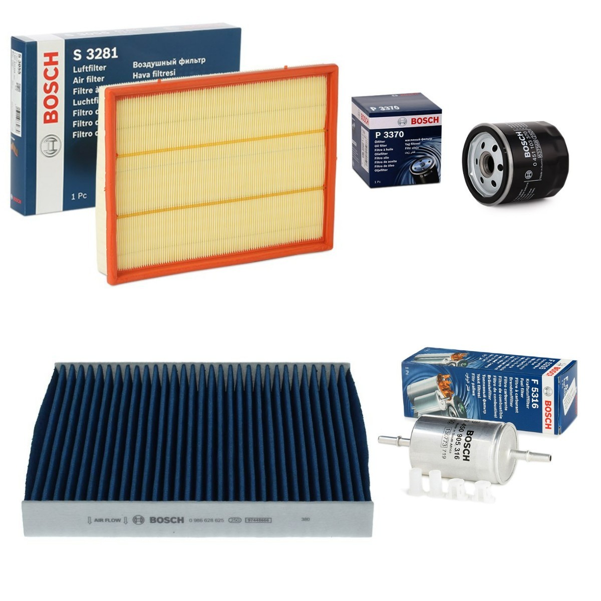 BOSCH BSH4055N0077: Filtrs-Komplekts