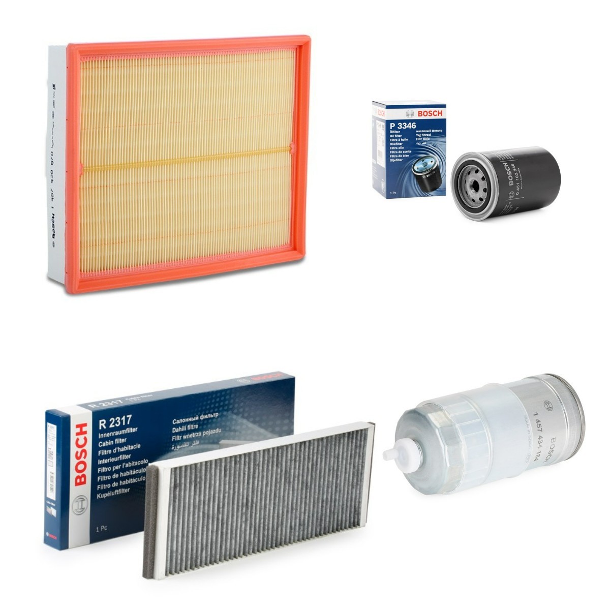 BOSCH BSH4055N0082: Filterset