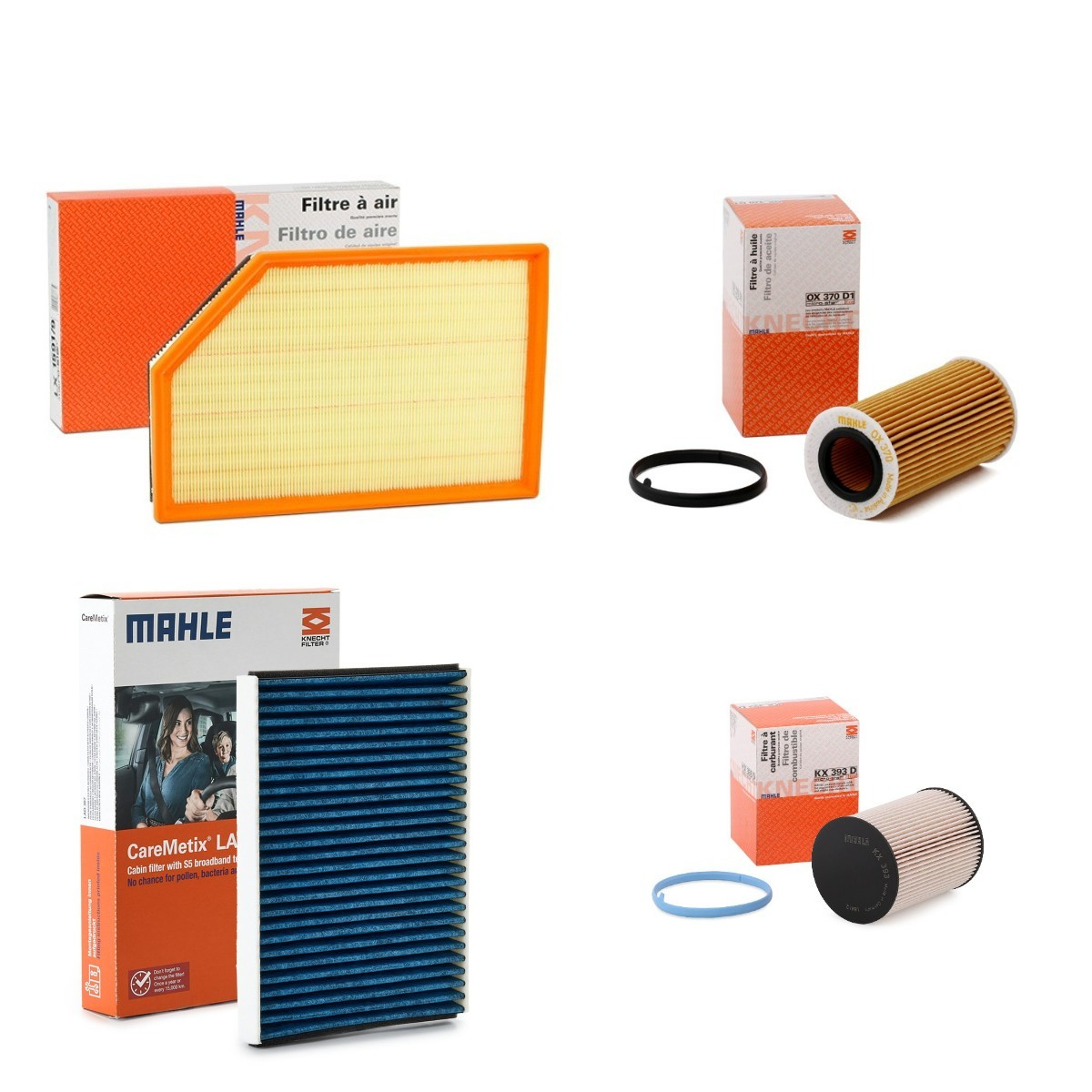 MAHLE ORIGINAL MHL4055N0070: Kit filtri