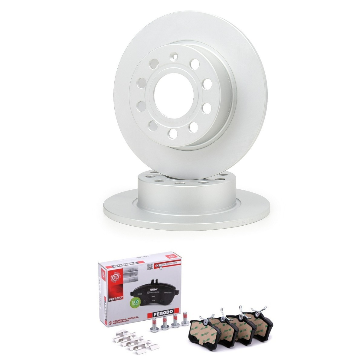 FERODO FRD3405N0005: Pidurikomplekt, ketaspidur Ø: 255mm, täis