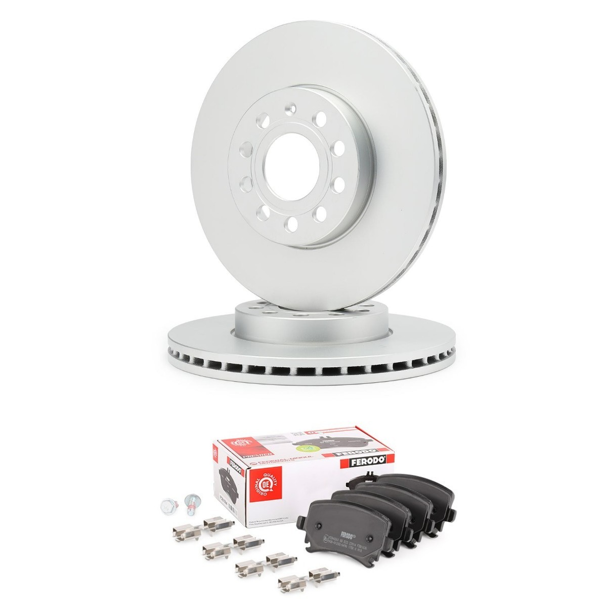 FERODO FRD3405N0052: Pidurikomplekt, ketaspidur Ø: 288mm, õhutusega