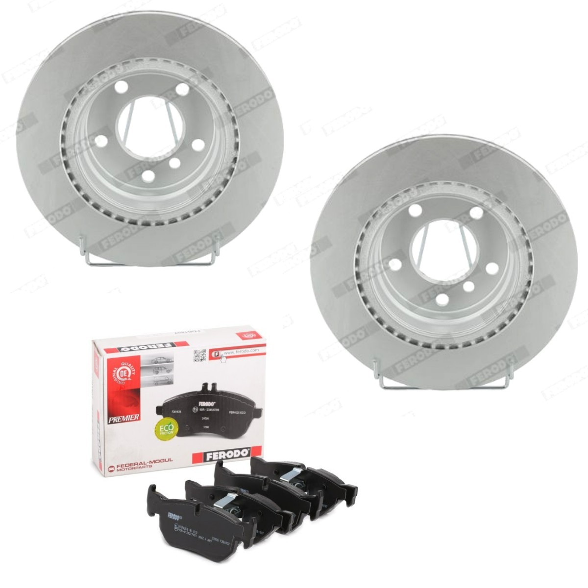FERODO FRD3405N0069: Pidurikomplekt, ketaspidur Ø: 300mm, õhutusega