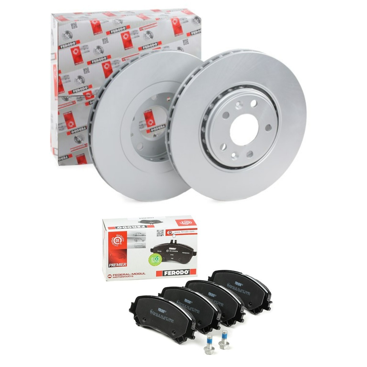 FERODO FRD3405N0076: Bremžu komplekts, Disku bremzes Ø: 320mm, ventilējams