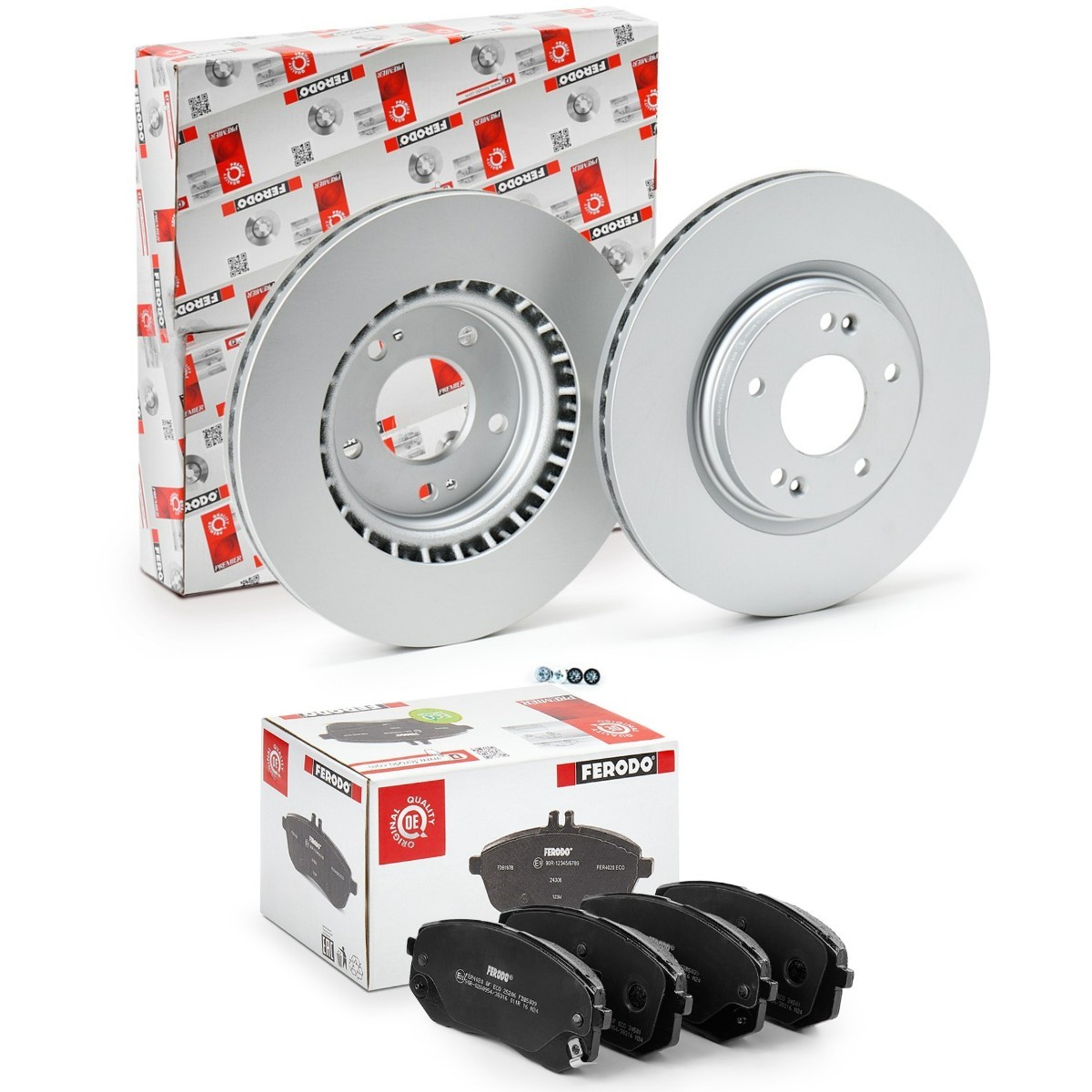 FERODO FRD3405N0078: Pidurikomplekt, ketaspidur Ø: 305mm, õhutusega