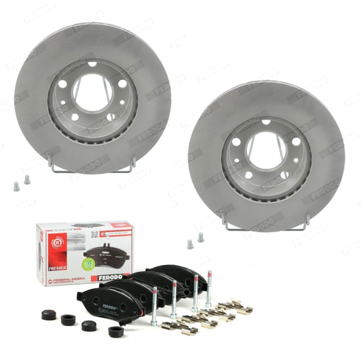 FERODO FRD3405N0099: Pidurikomplekt, ketaspidur Ø: 280mm, õhutusega