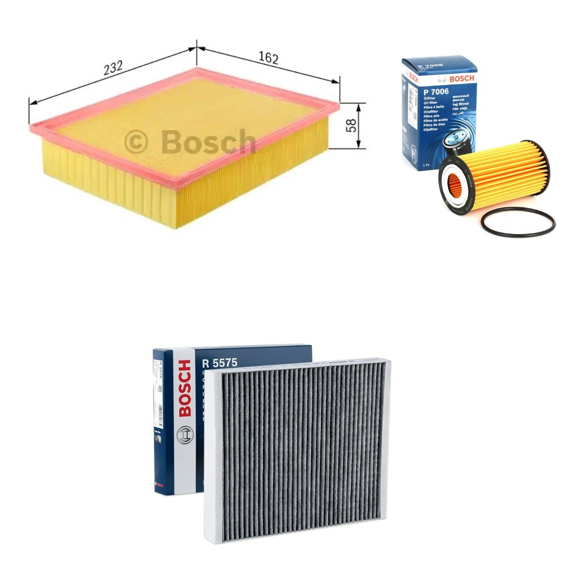BOSCH BSH4055N0108: Kit de filtros