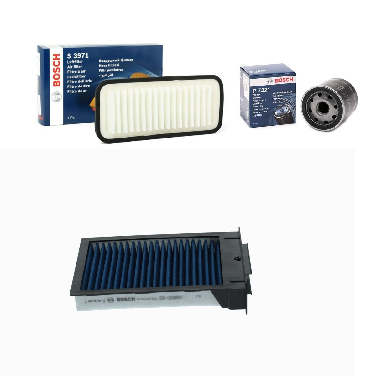 BOSCH BSH4055N0118: Filtr-sada