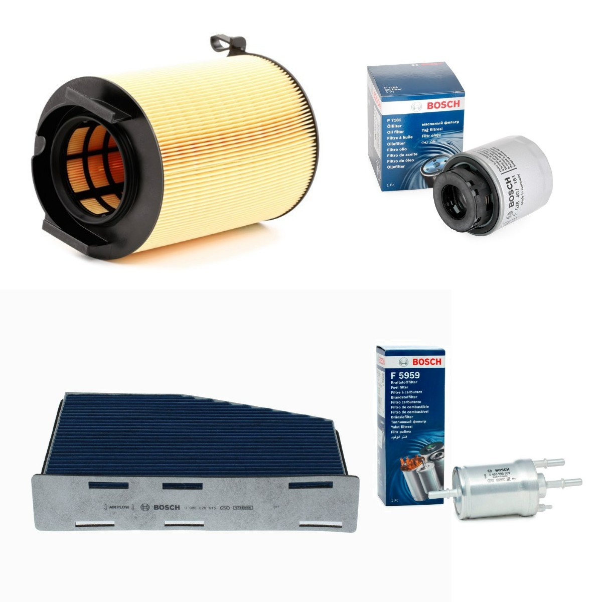 BOSCH BSH4055N0138: Filtrs-Komplekts