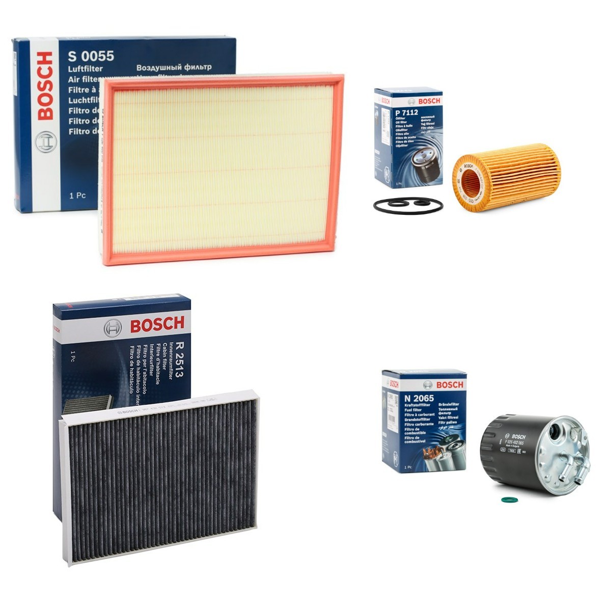 BOSCH BSH4055N0140: Filterset