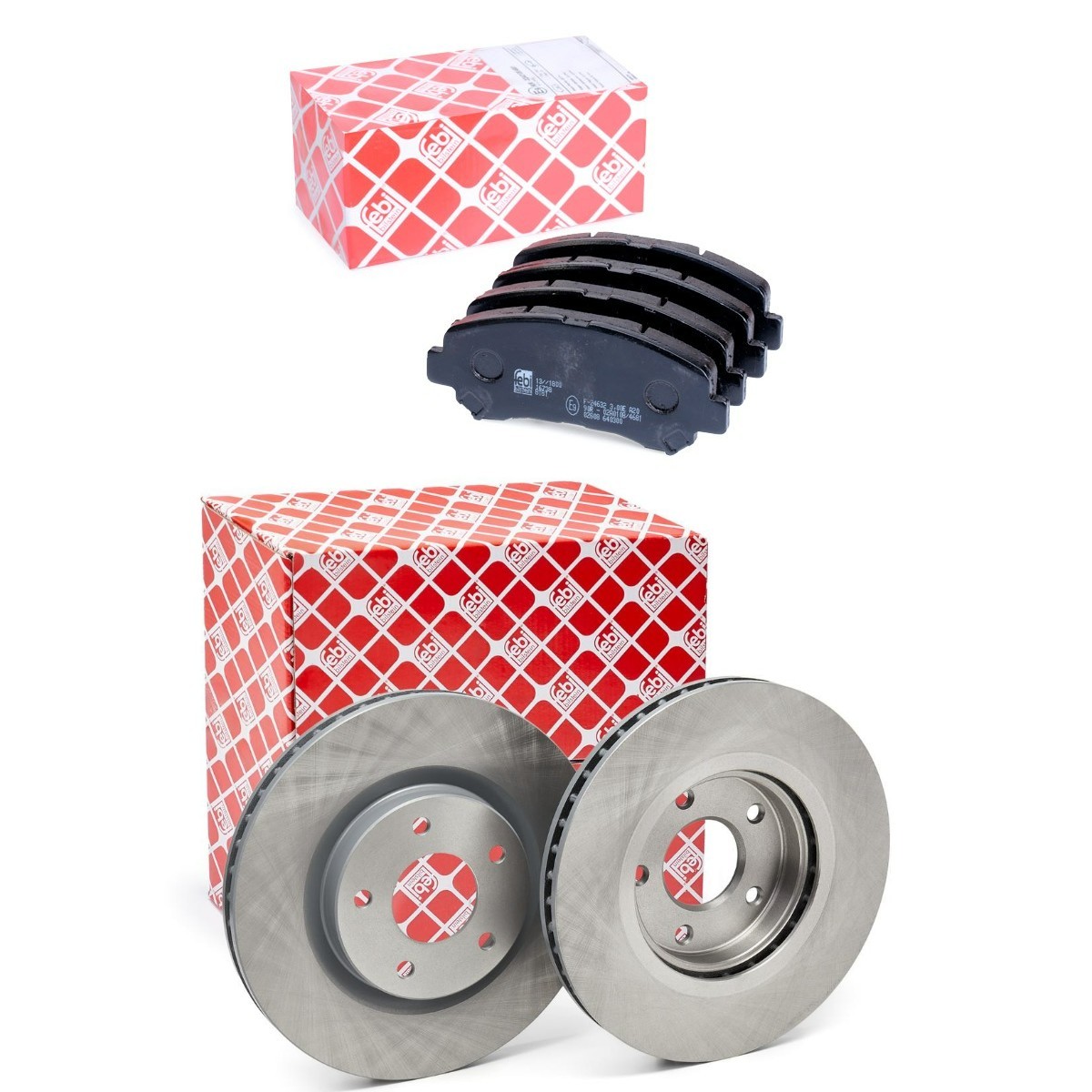 FEBI BILSTEIN FBL3405N0108: Set frana, frana disc punte fata, Ř: 295mm, ventilat interior