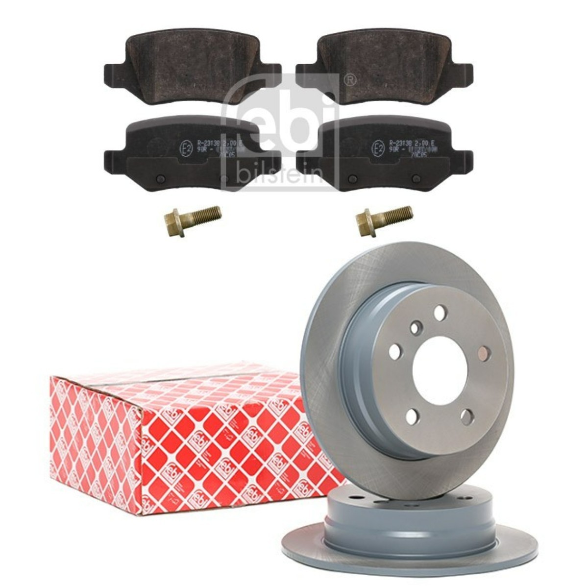 FEBI BILSTEIN FBL3405N0134: Pidurikomplekt, ketaspidur Tagasild, Ø: 258mm, täis