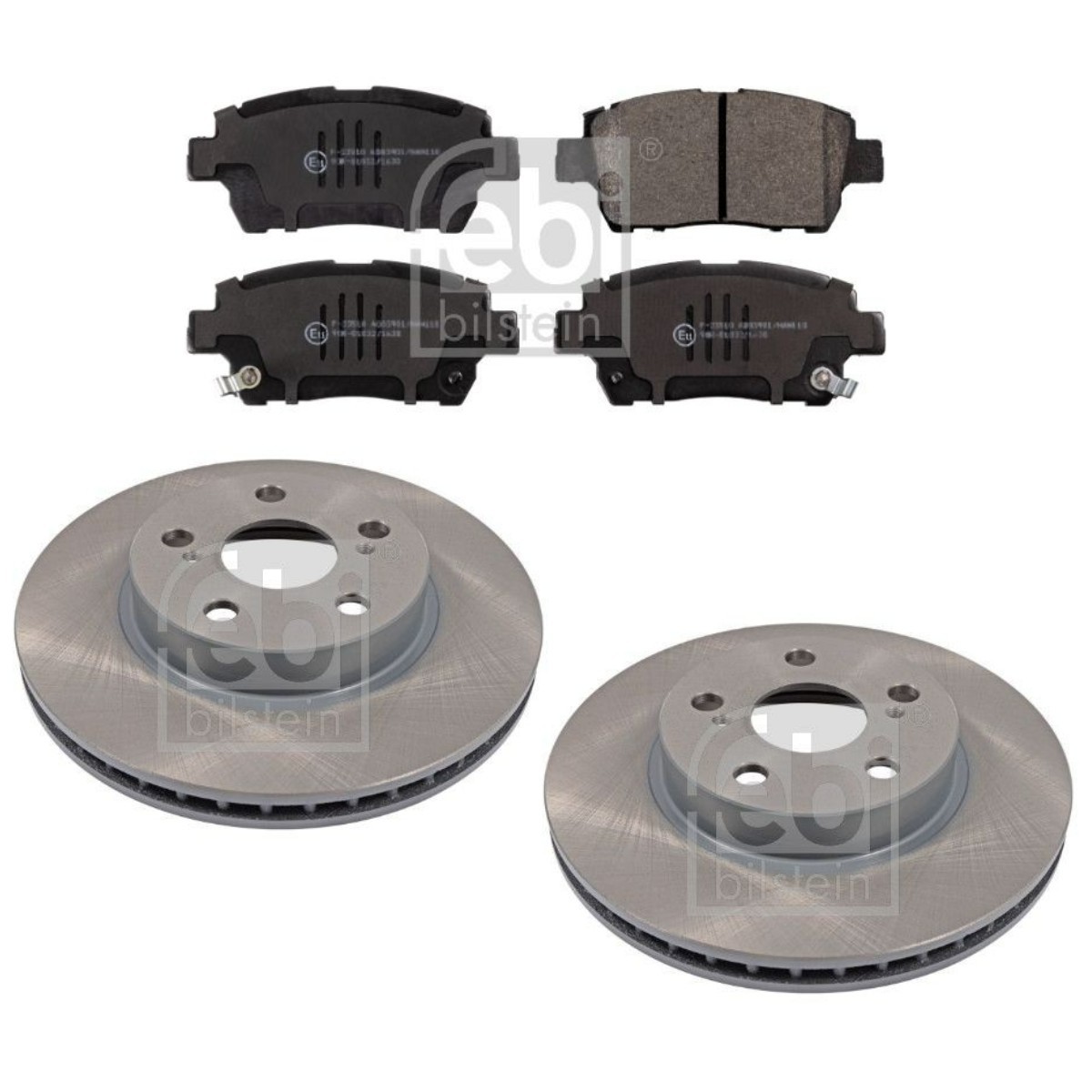 FEBI BILSTEIN FBL3405N0159: Pidurikomplekt, ketaspidur Esisild, Ø: 255mm, sisemine õhutus