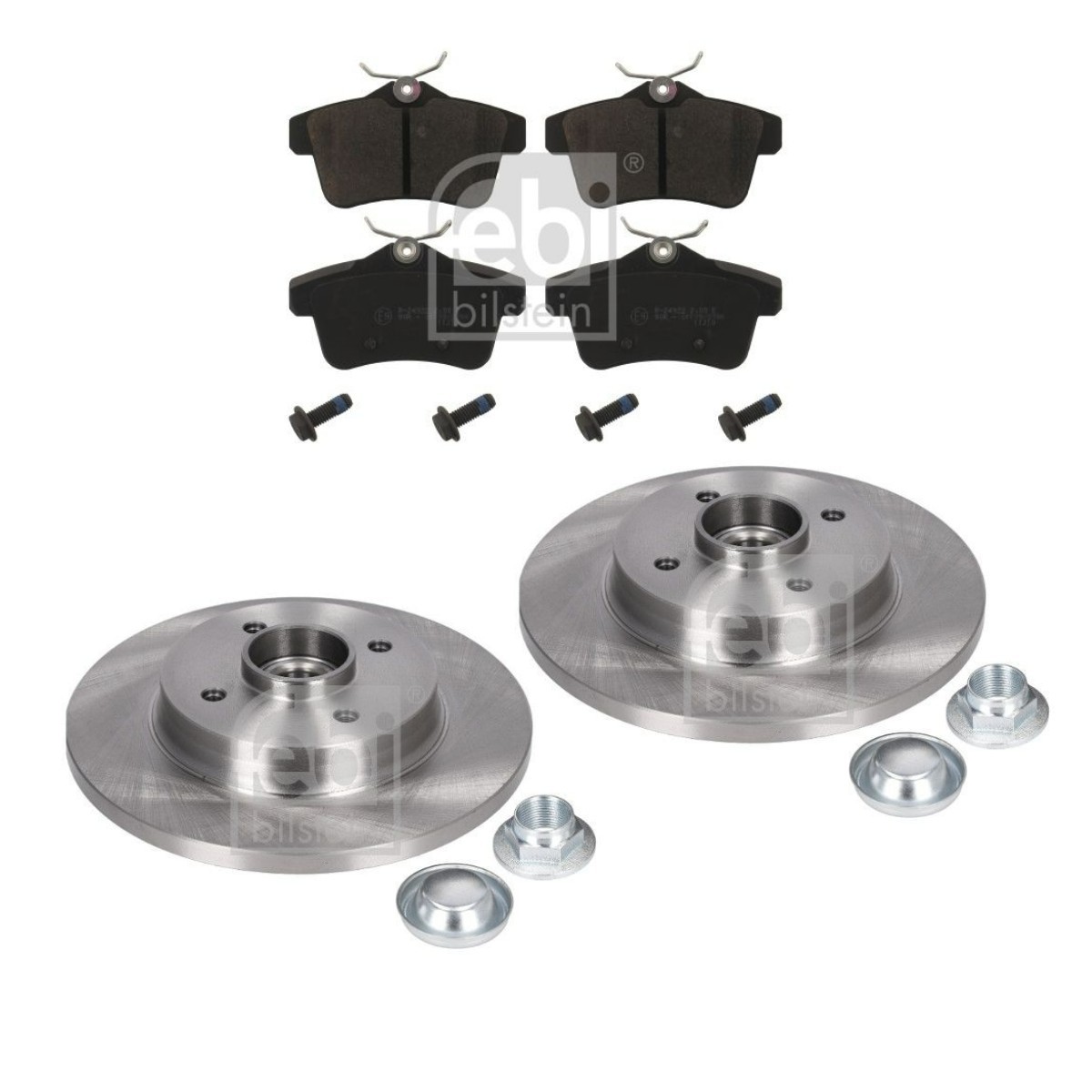 FEBI BILSTEIN FBL3405N0169: Pidurikomplekt, ketaspidur Tagasild, Ø: 268mm, täis