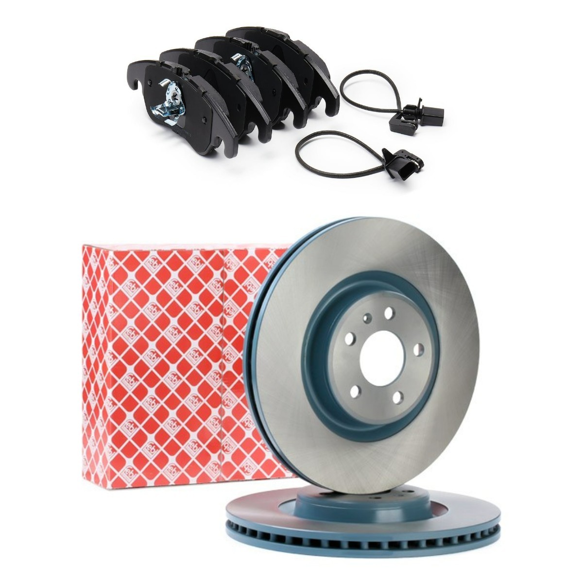 FEBI BILSTEIN FBL3405N0176: Pidurikomplekt, ketaspidur Esisild, Ø: 345mm, sisemine õhutus