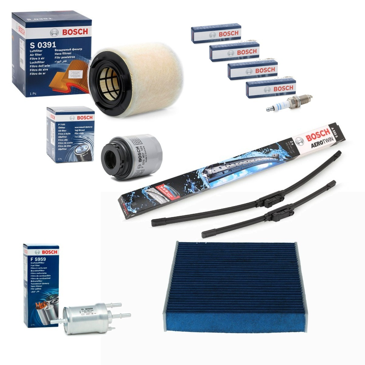 BOSCH BSH4682SK051: Комплекти за поддръжка Aerotwin