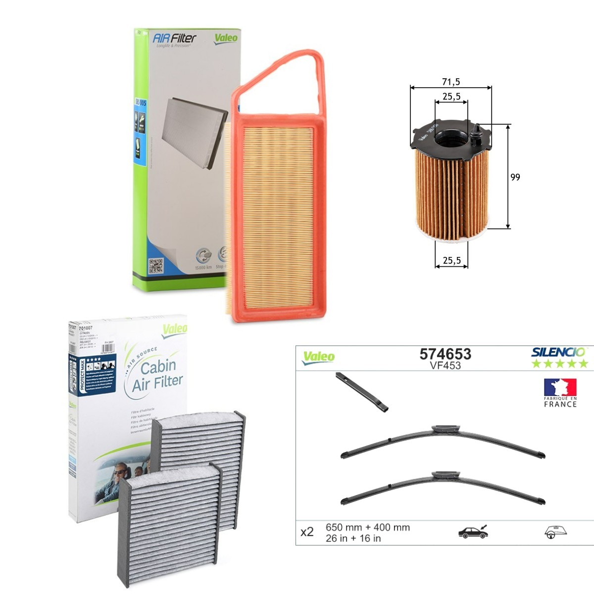 VALEO VAL4682SK013 Inspektionspaket