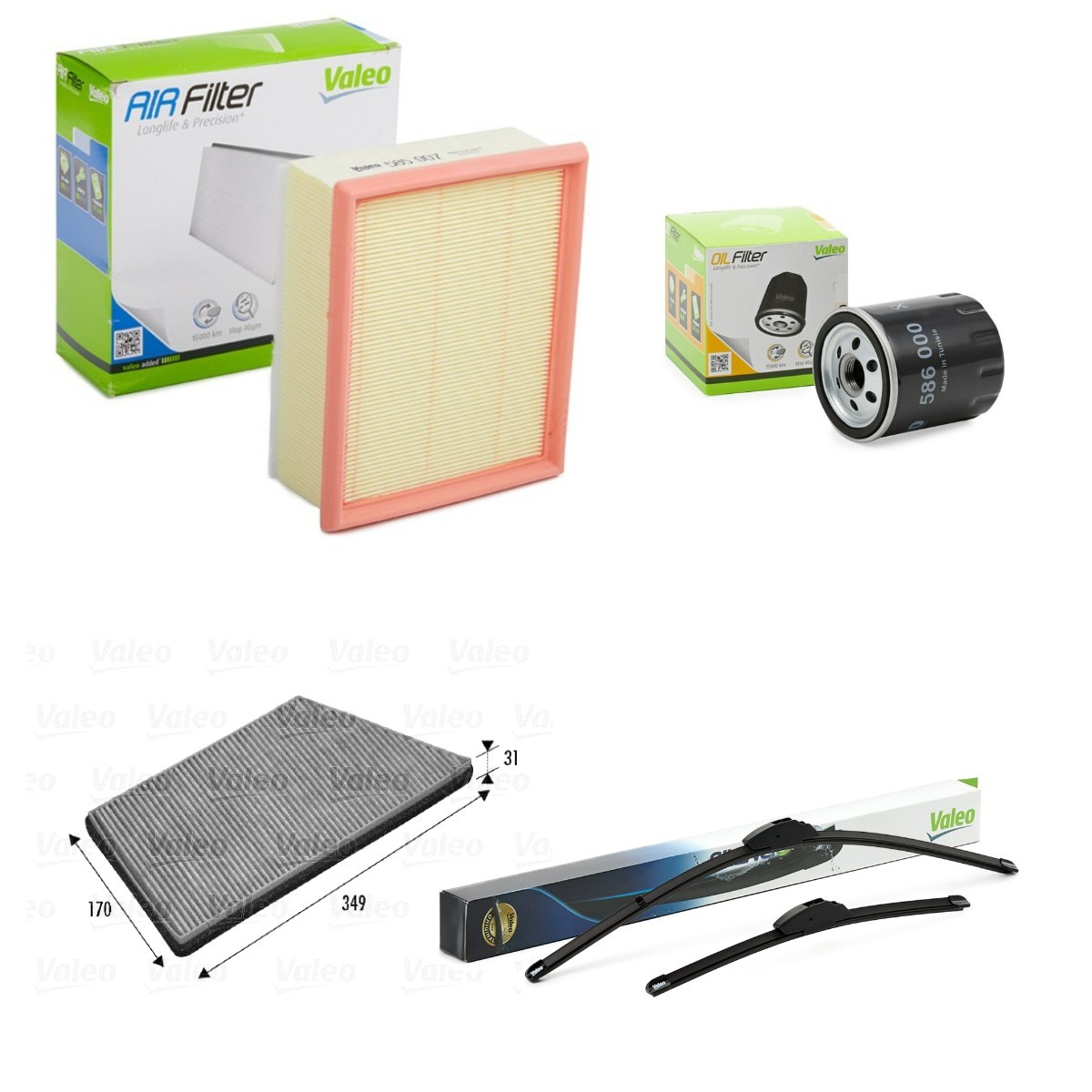 VALEO CLIMFILTER PROTECT VAL4682SK021 Inspektionspaket