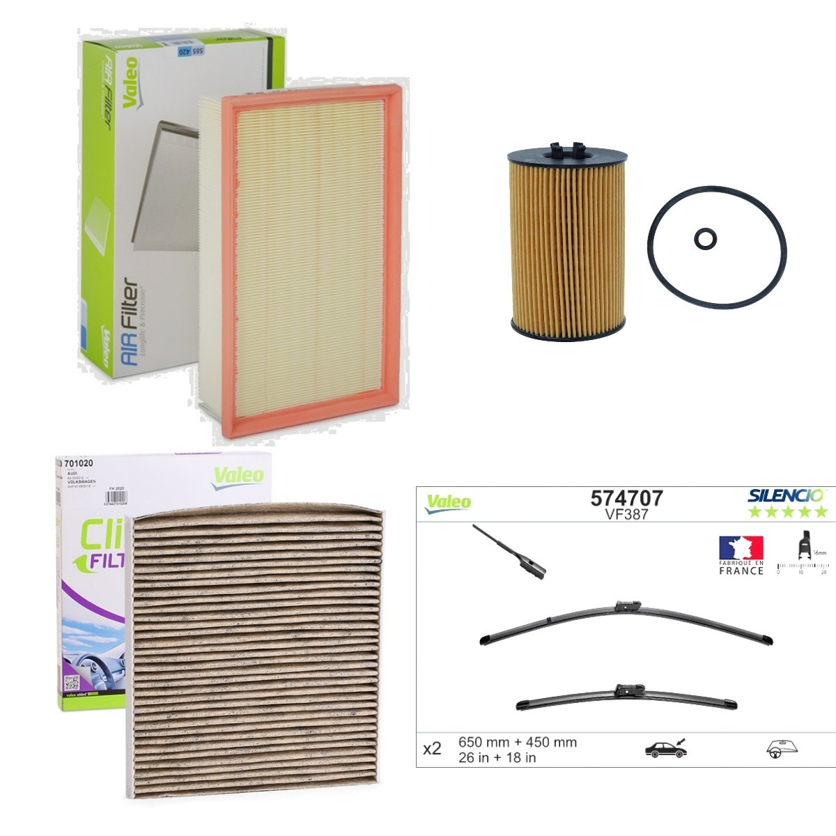 VALEO VAL4682SK024: Detaļu komplekts, Tehniskā apkope SILENCIO X.TRM