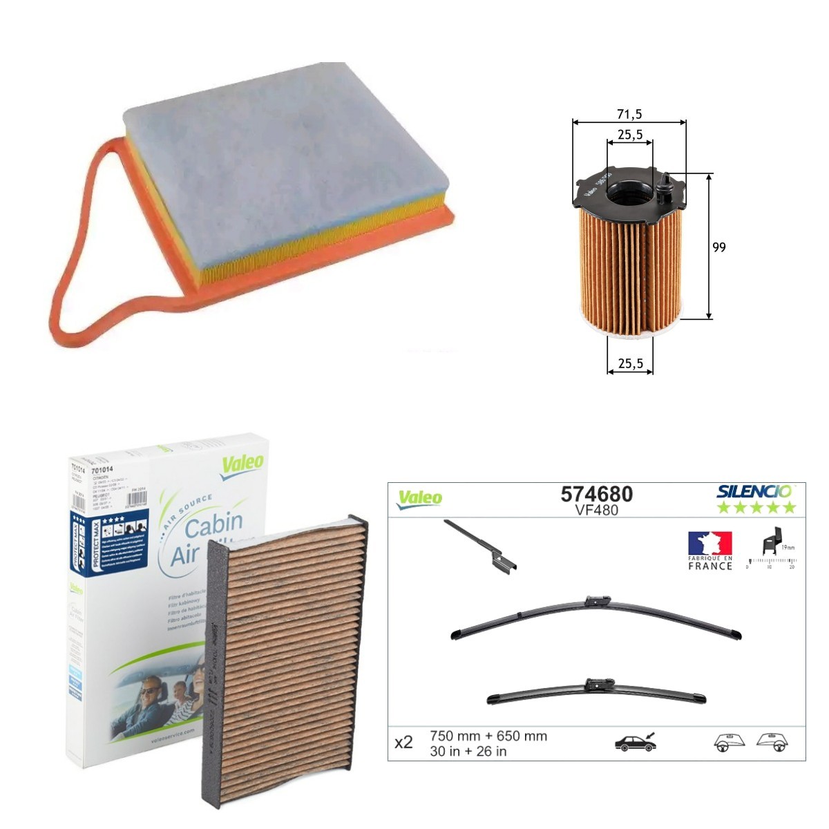 VALEO VAL4682SK037: Inspektionspaket
