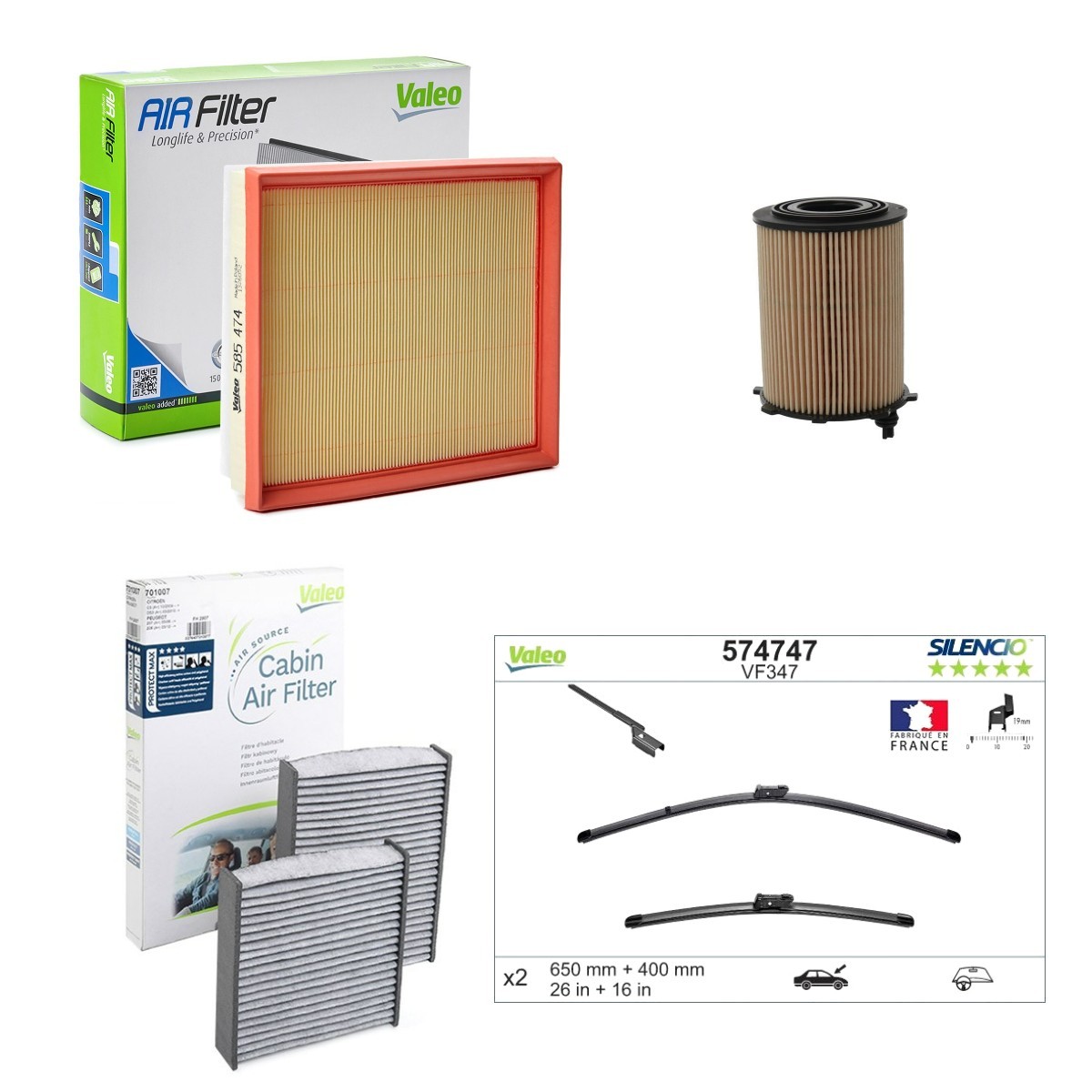 VALEO VAL4682SK044: Osade komplekt, inspektsioon SILENCIO X.TRM