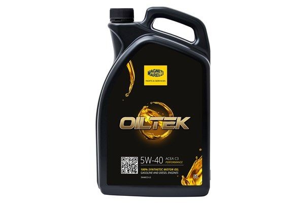 MAGNETI MARELLI 140550070981: Olio motore 5l, 5W-40 Oiltek, Performance C3