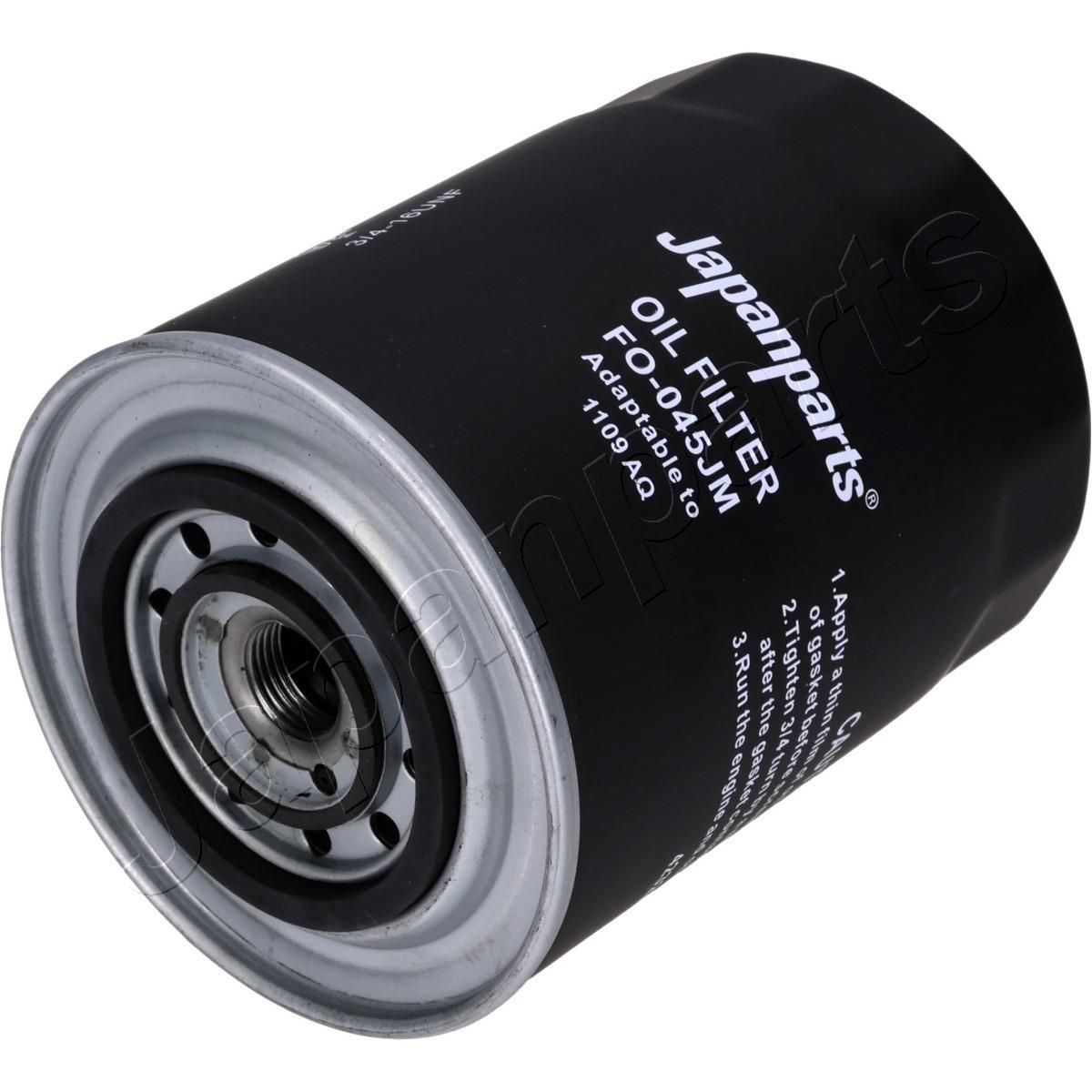 JAPANPARTS FO-045JM: Olajszűrő Quality Tested egy visszafolyó záró szeleppel