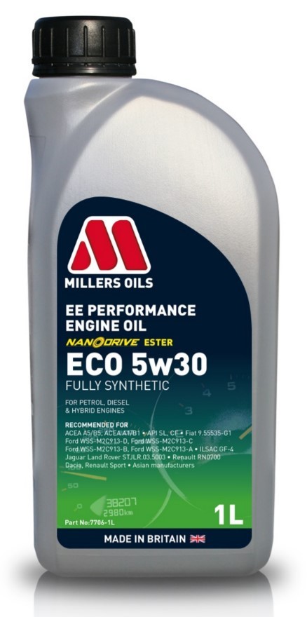 MILLERS OILS 7706-1: Mootoriõli 1l, 5W-30 EE Performance, ECO